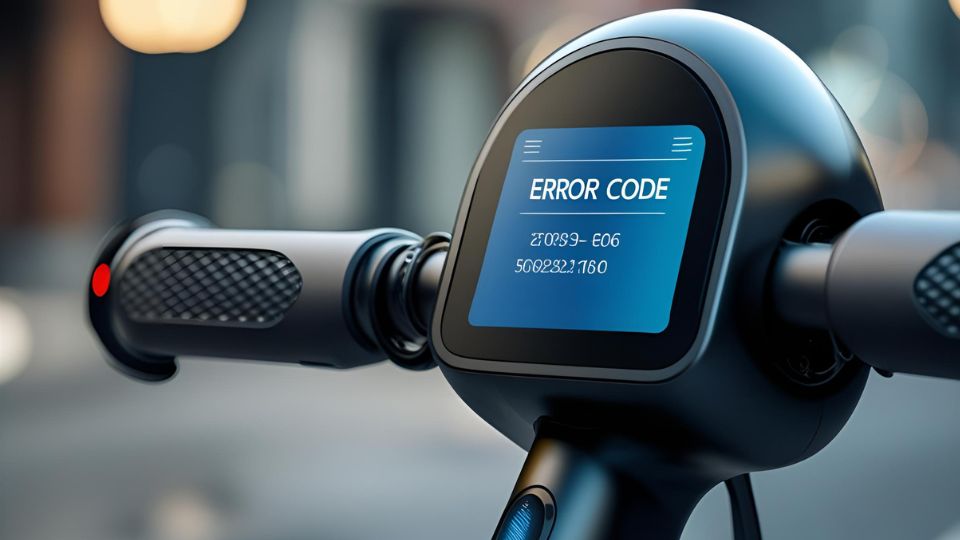 Elektromos roller e6 hibakód